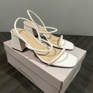March fisher White heels